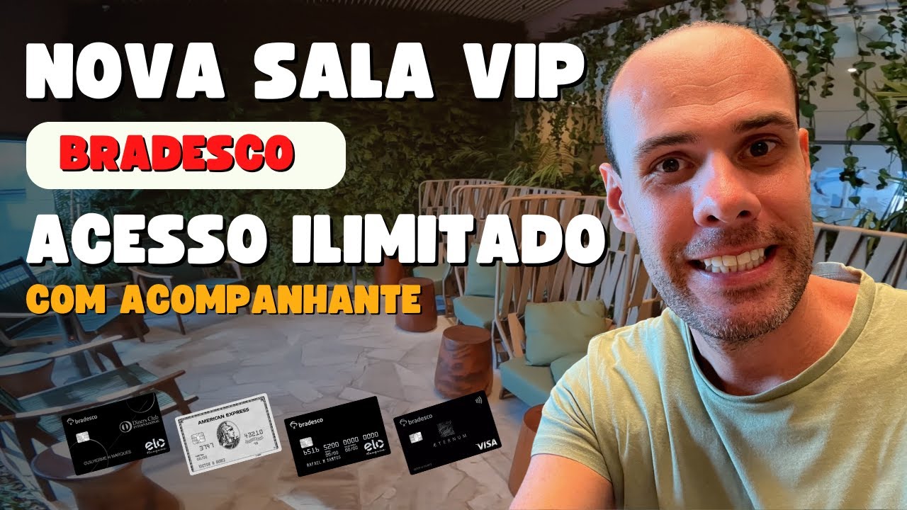 Nova Sala Vip Bradesco Lounge Terminal 3 Aeroporto de Guarulhos