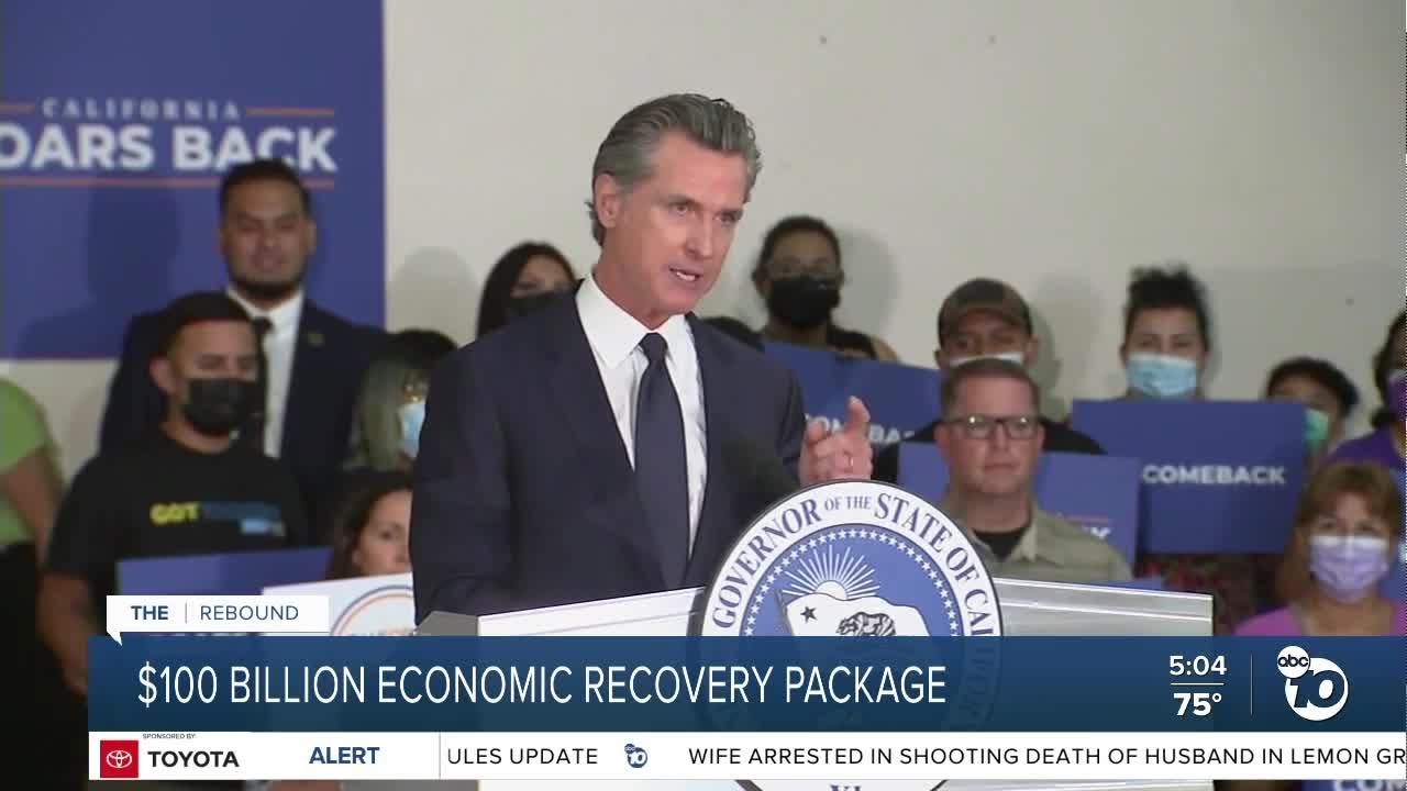 Details of California Comeback Plan
