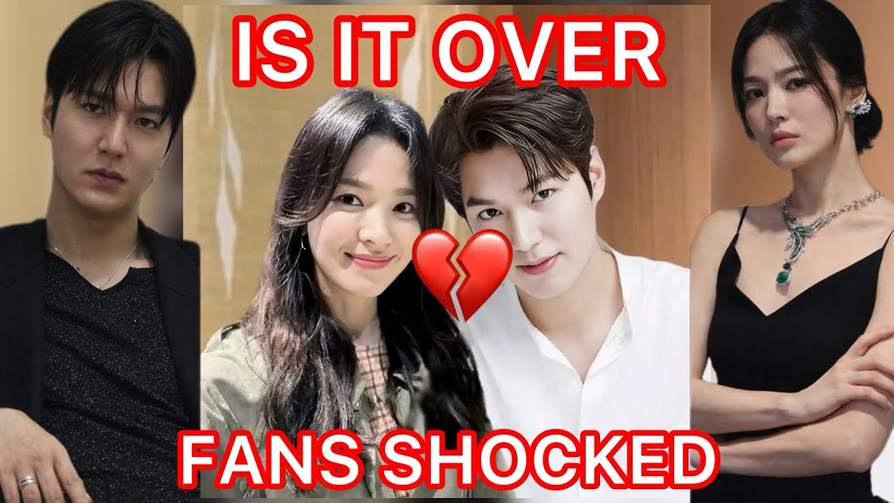 Is This the End for Lee Min-ho & Song Hye-kyo? Breakup Rumors Explained