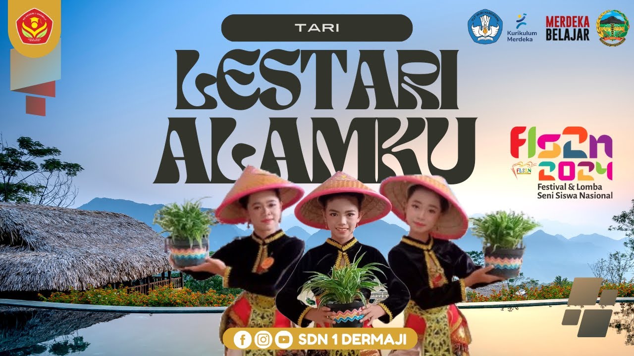 Tari Lestari Alamku - Juara II FLS2N Tari Tingkat Kecamatan Lumbir Tahun 2024