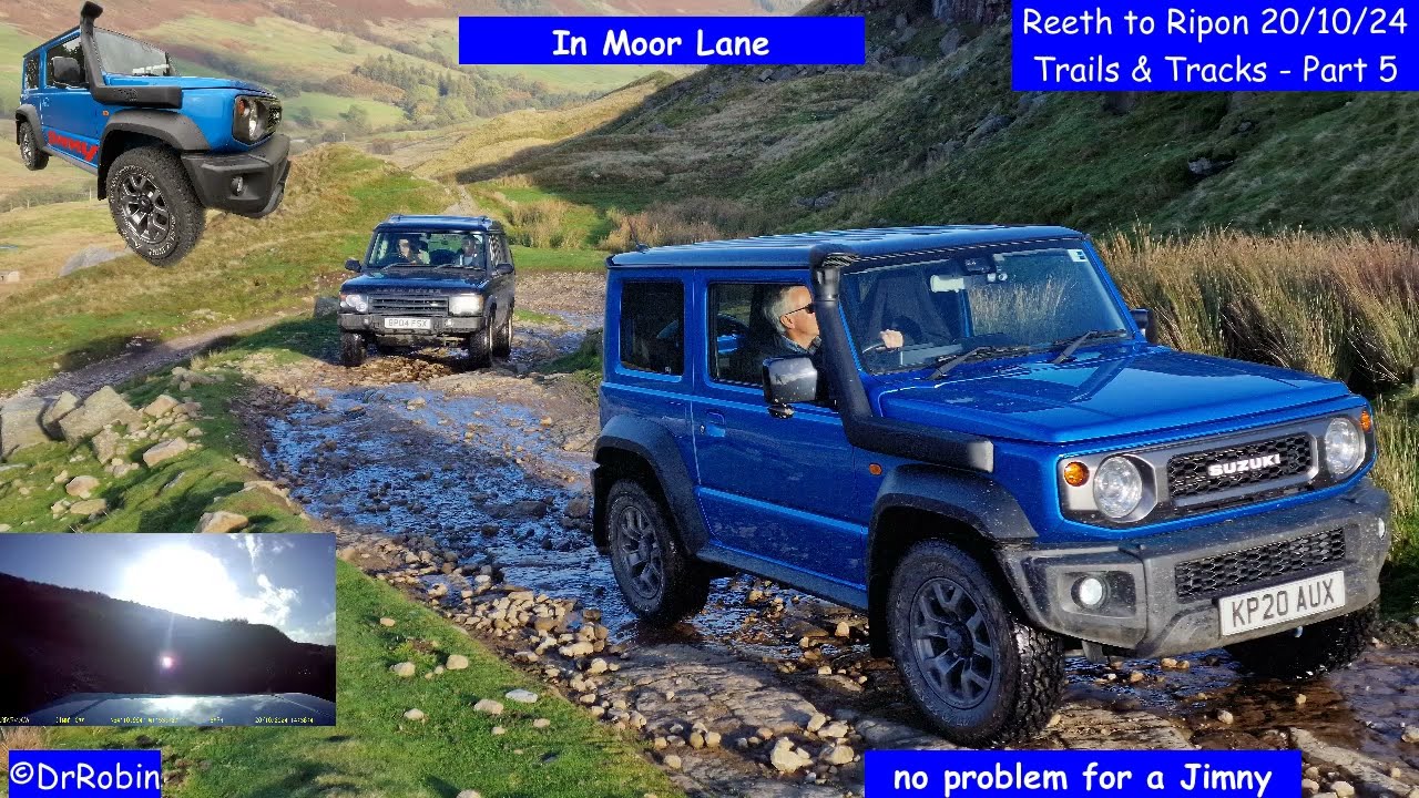 Dead Man's Hill & Scar Reservoir, Part 5, Reeth to Ripon, Trails and Tracks 20/10/2024