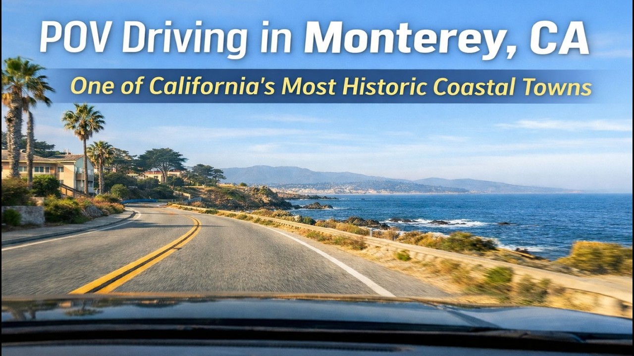 Driving Through Monterey, CA | Where Sea Lions Rule the Coast
