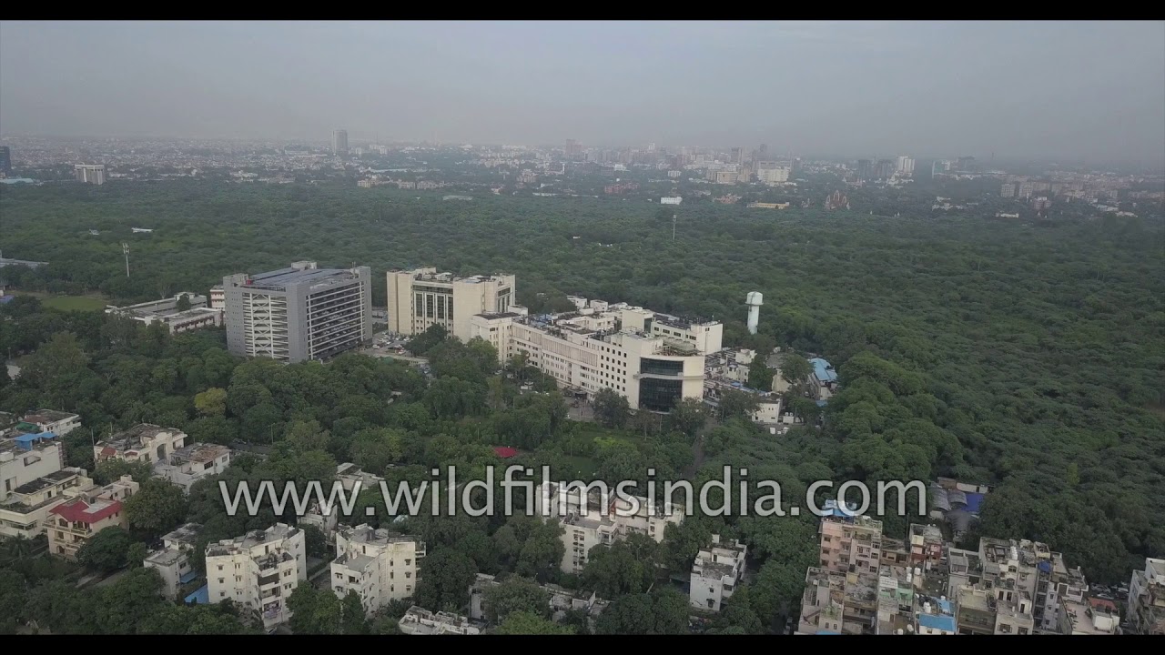Sir Ganga Ram Hospital - aerial view of premier Delhi hospital