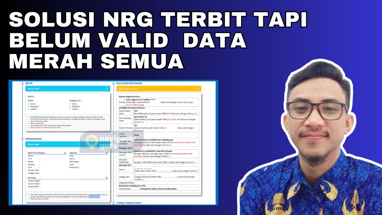 NRG DI INFO GTK TERBIT TAPI BERWARNA MERAH? SIMAK PENJELASANNYA