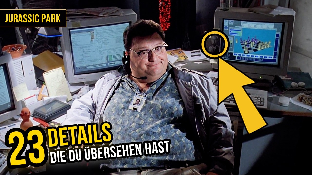 23 DETAILS, die du in JURASSIC PARK übersehen hast | KURIOSITÄTEN und GEHEIMNISSE