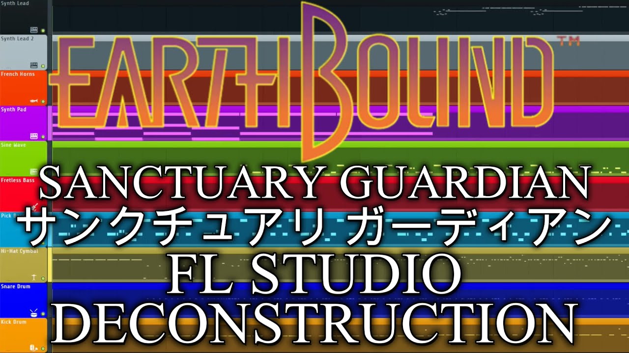 EarthBound - SANCTUARY GUARDIAN - FL Studio Deconstruction