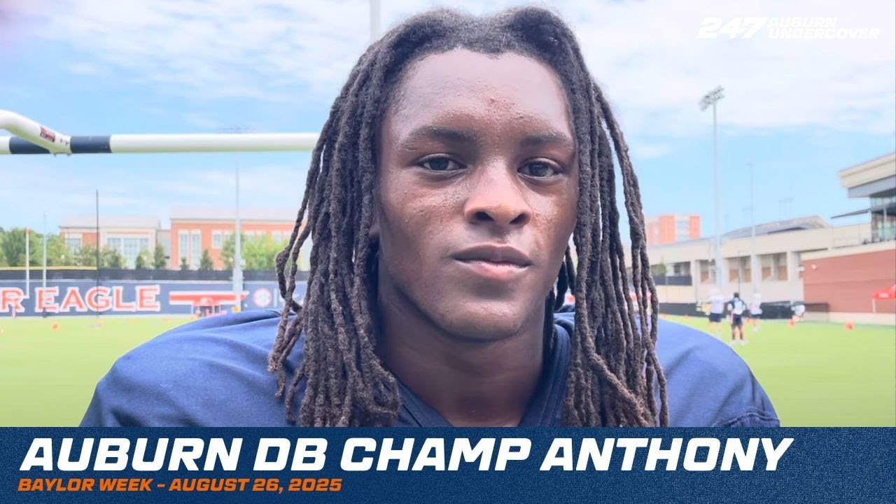 Auburn DB Champ Anthony | Baylor Week