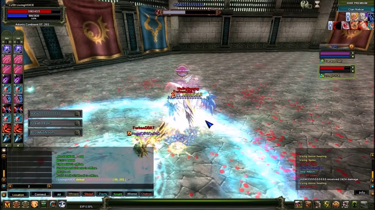 DixieNormous&JennesLewrance [2v2] JUDAS&AngelOfR0SeReD [4.000 KCSİNE] #FULL SES KAYITLI