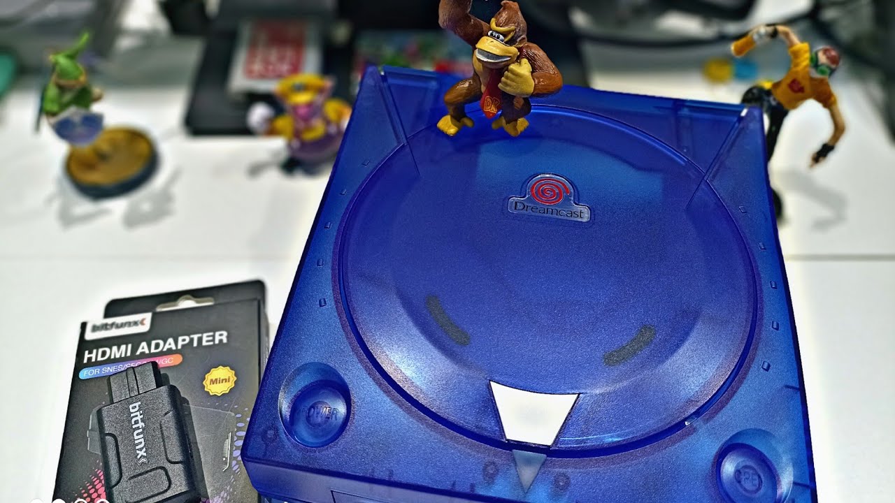 🚨Nintendo 64 com imagem PERFEITA (Bitfunx HDMI Mini Adapter) e Dreamcast restaurado com Bitfunx😱