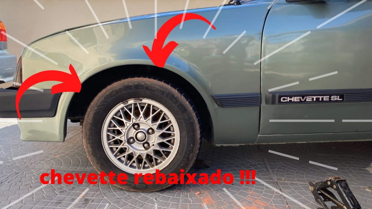 REBAIXANDO o Chevette de DRIFT em CASA !!!
