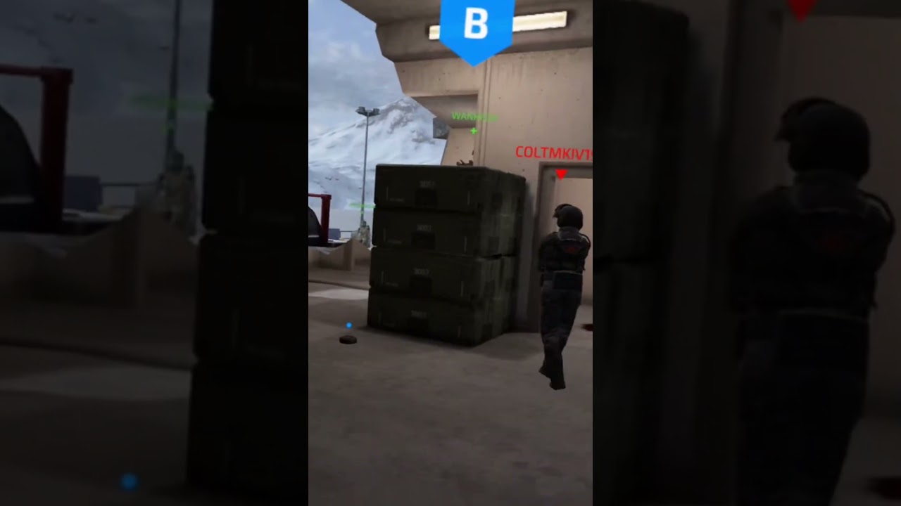 taking down infantry with an anti-tank mine in #forefront #vr