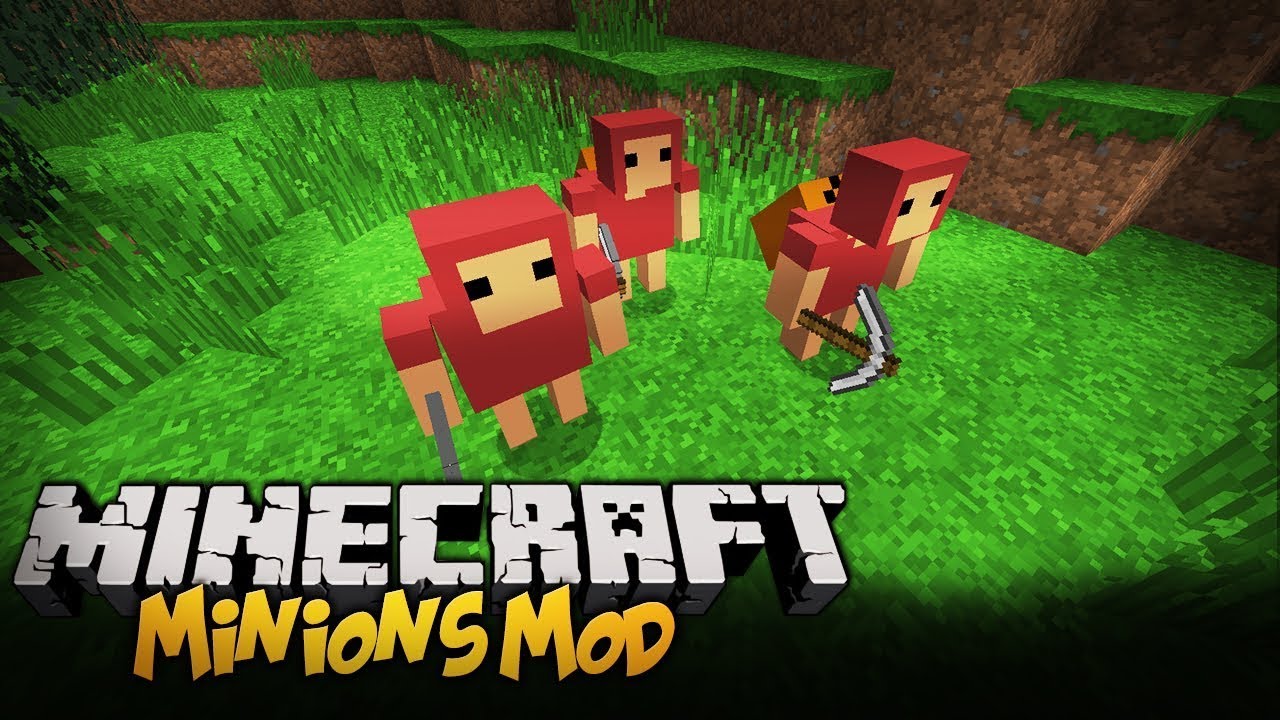Review Minions Mod para minecraft 1.12.2