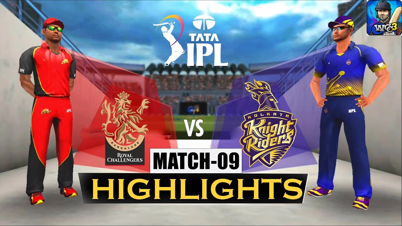 KKR vs RCB 9th Match highlights IPL 2023 wcc3