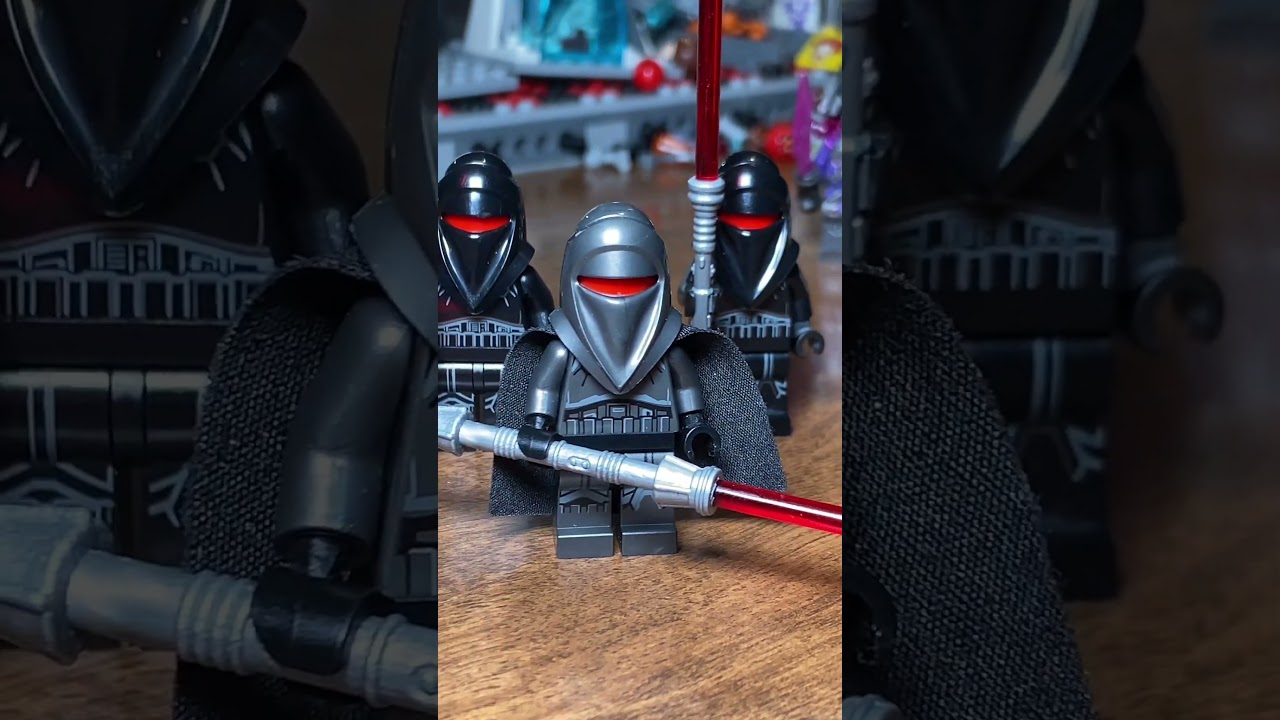 WATCH ME MAKE A CUSTOM FIGURE WITH THIS ROYAL GUARD PROTOTYPE HELMET #lego #legostarwars #starwars