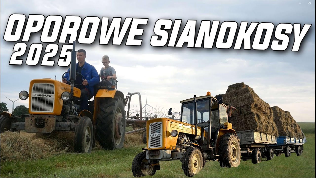 Oporowe Sianokosy 2025 3 Traktory W Polu!!