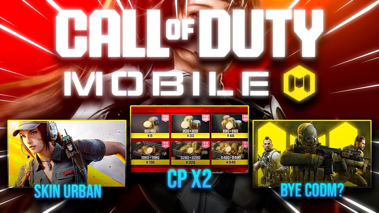 REGRESAN LOS CP DOBLES? + SKIN ESPECIAL DE LA URBAN + EL FINAL DEL JUEGO? | NOTICIAS COD MOBILE