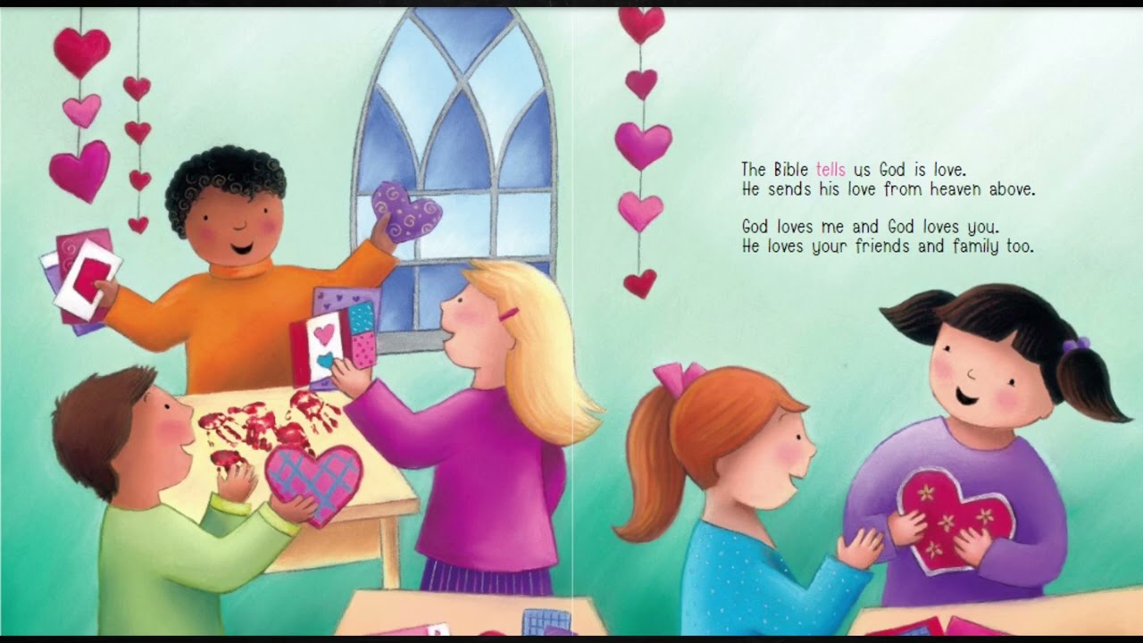 My Valentine Story | Bedtime Story God Loves You, Friends, and Family | Valentines Day Story Time