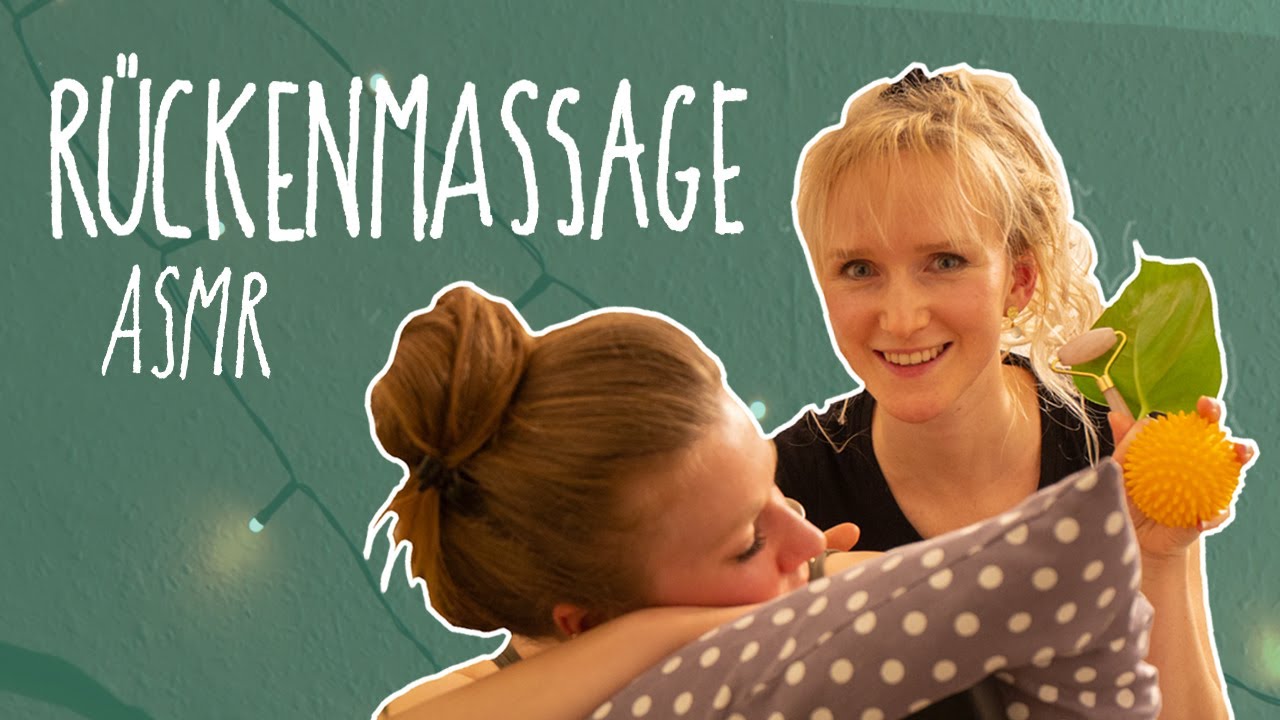 So entspannend ist Sophias ASMR Massage 😴 (sanfte Stimme, viele Utensilien)