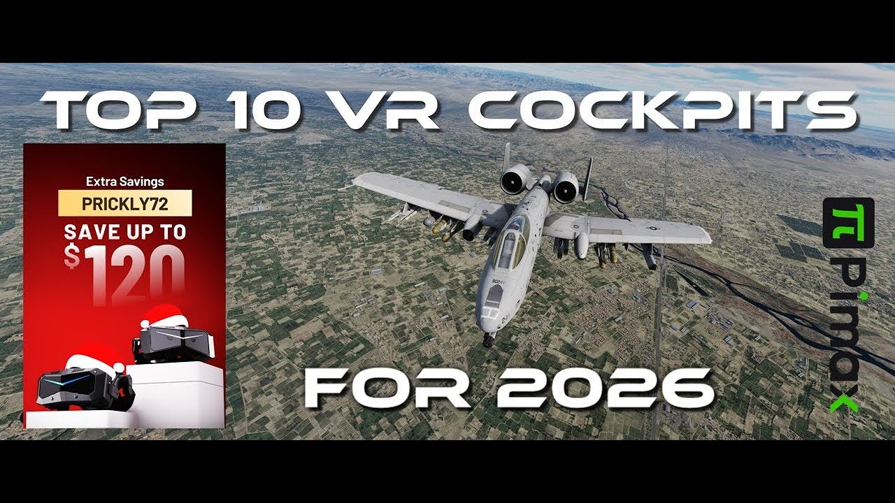 Лучшие кабины в VR для DCS World в 2026 году!