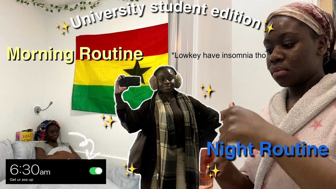 MORNING/NiGHT routine as a Foundation Year UNI STUDENT ft: grwm, outfits, selfcare, tips|(MMU)