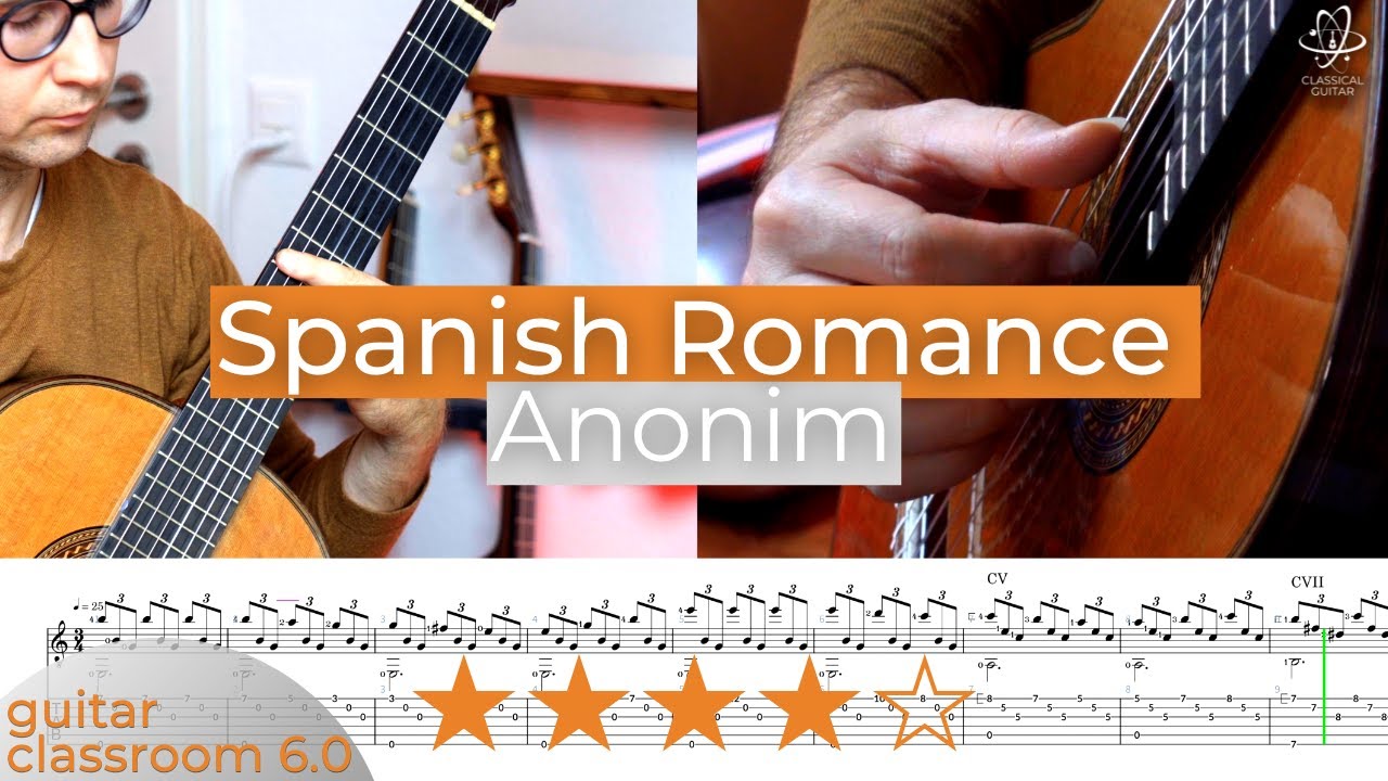 Save Your Time With This Easy & New ARR. , TABS and TUTORIAL: Spanish Romance - Anonim