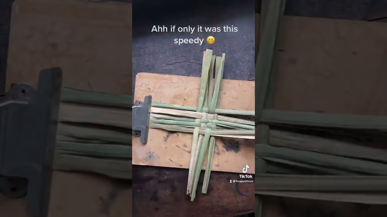 Leaf weaving