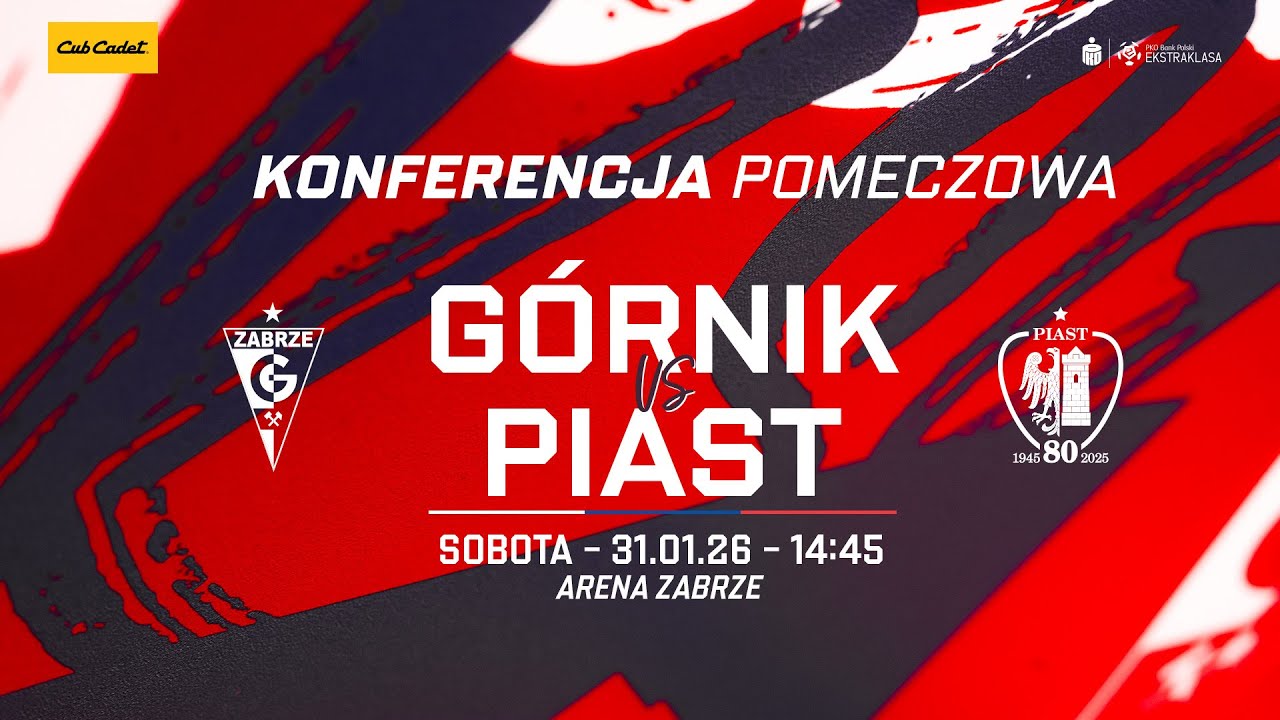 Konferencja pomeczowa Górnik v Piast