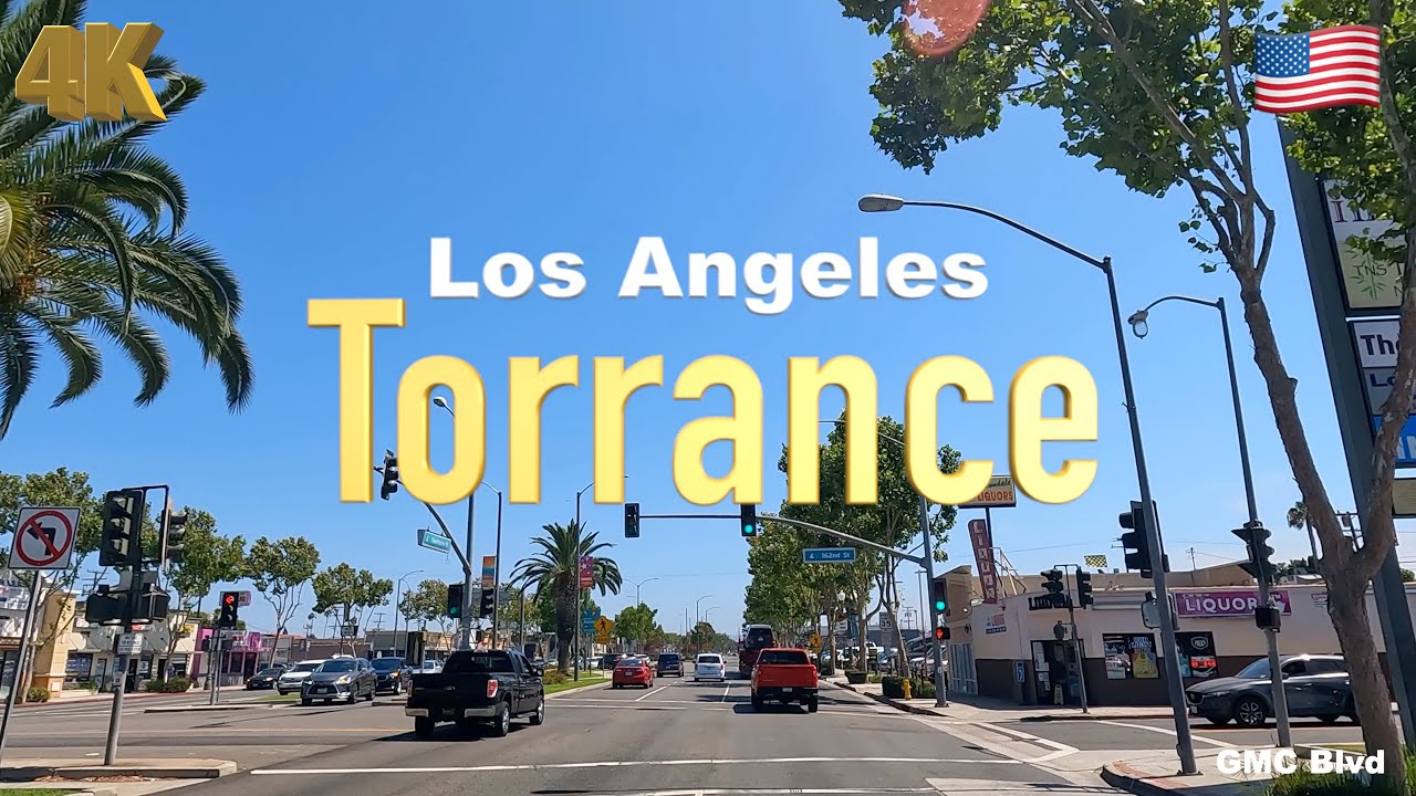 [4K] Los Angeles 🇺🇸, Torrance California USA in Jul 2022 - Drive