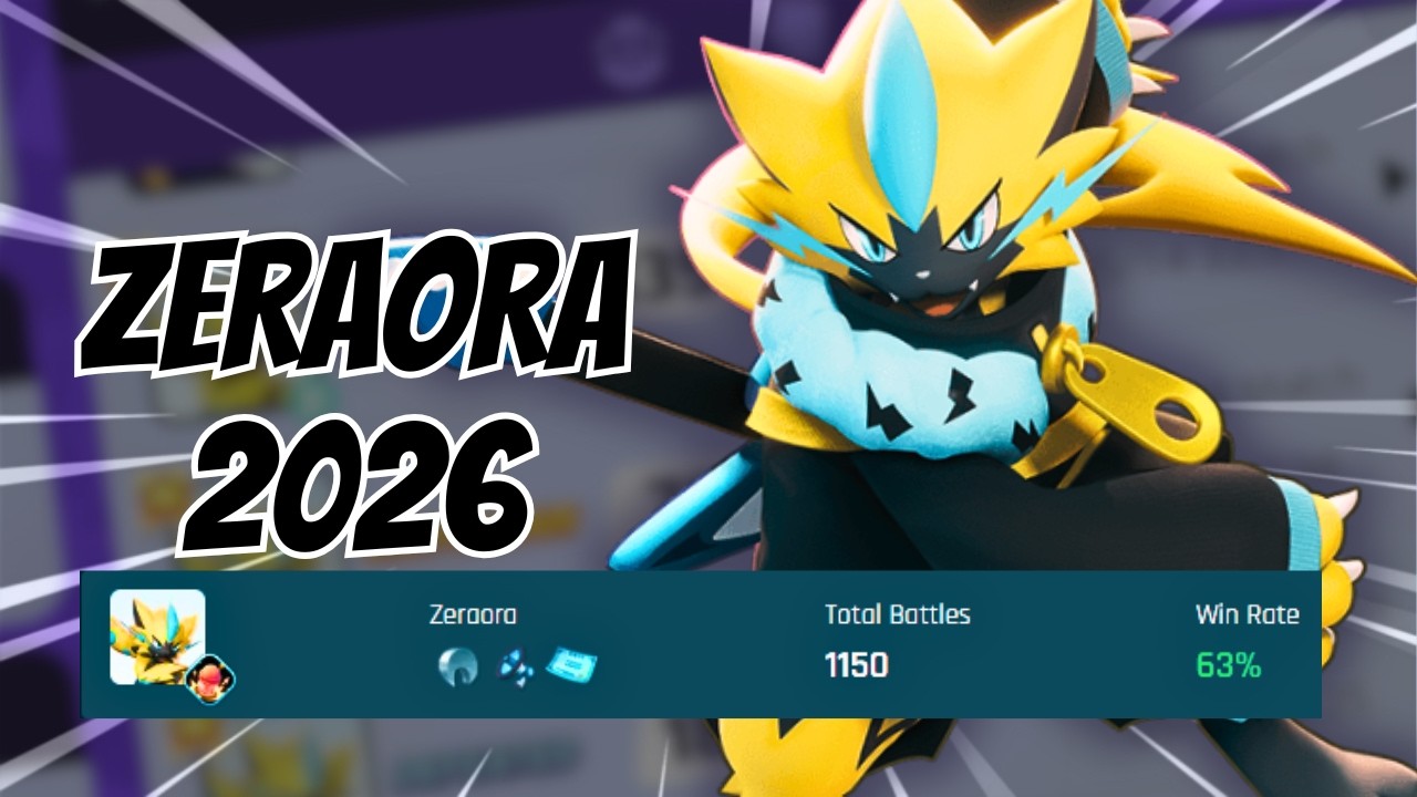 My Zeraora in 2026 ( TiMi buff Zera Pls 🙏🏻🙏🏻🙏🏻) | Pokémon Unite Highlights |