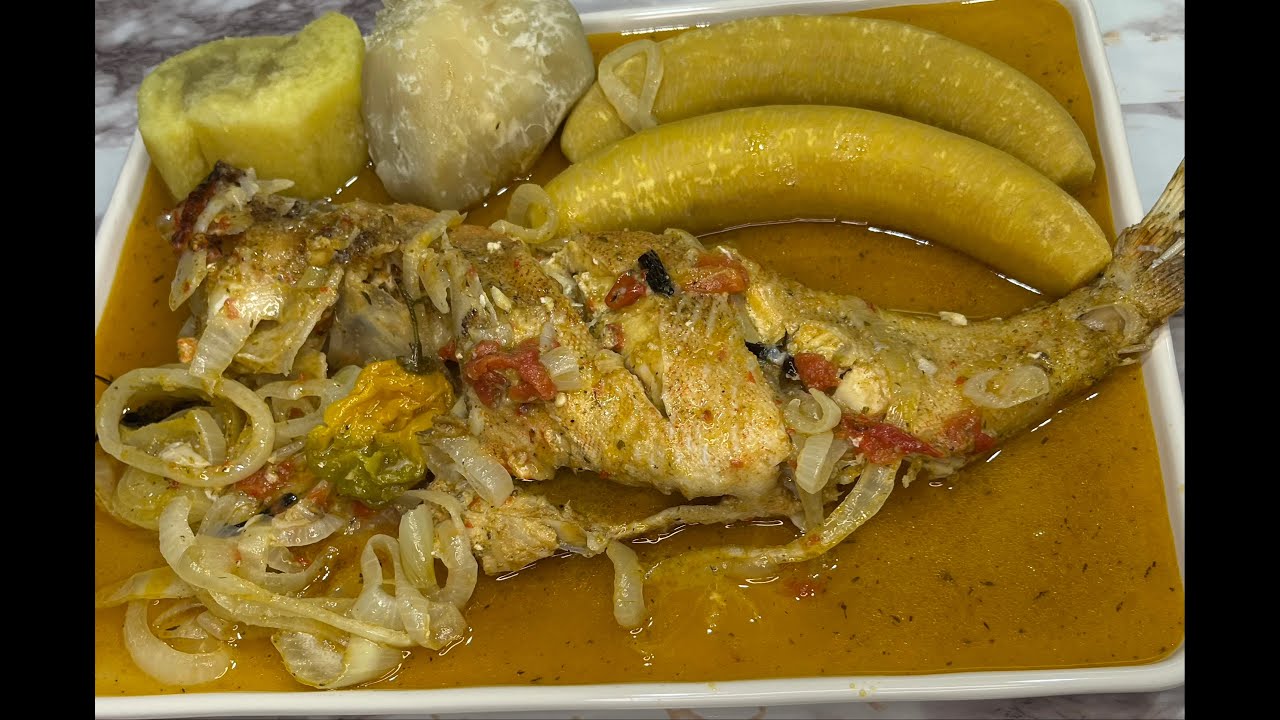 Haitien Pwason Gwo Sel/ Steam Fish