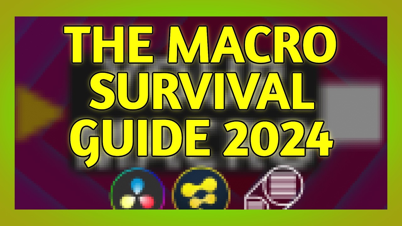 A Beginner's Guide to Macros in Davinci Resolve & Fusion 16, 17, 18, 19+