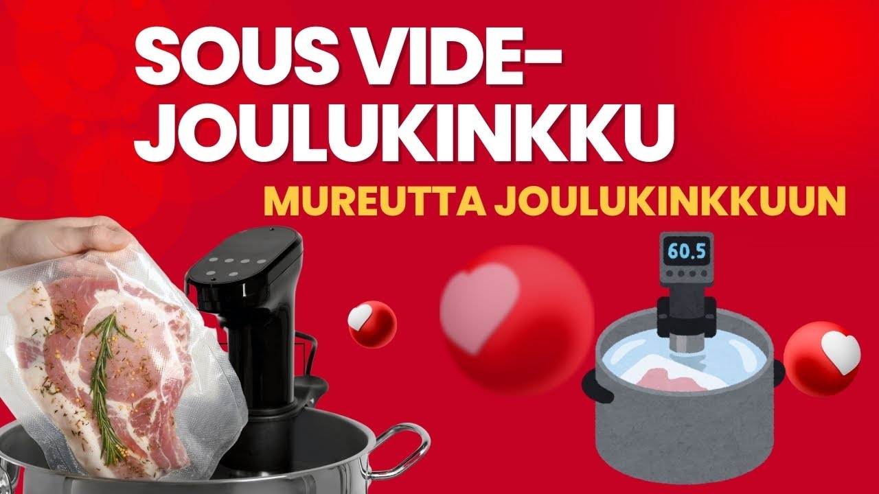 N&auml;in teet murean joulukinkun!
