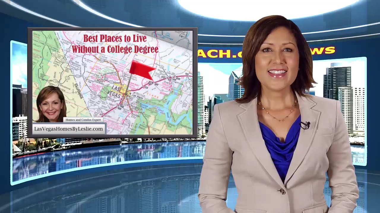 Best Places to Live Without a College Degree - North Las Vegas, Henderson and Las Vegas