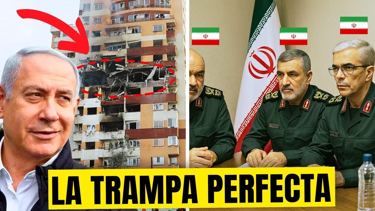 Israel sorprende a 20 generales iraníes y los elimina de un golpe