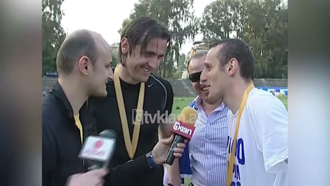 Intervistat pas shpalljes së Dinamos kampion - (17 Maj 2008)