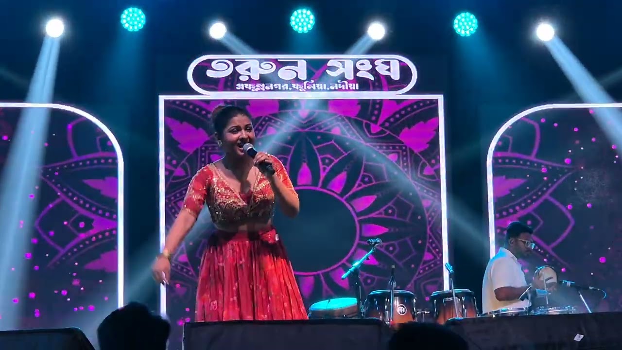 #A #wonderful Song live performance by Arunita Kanjilal 