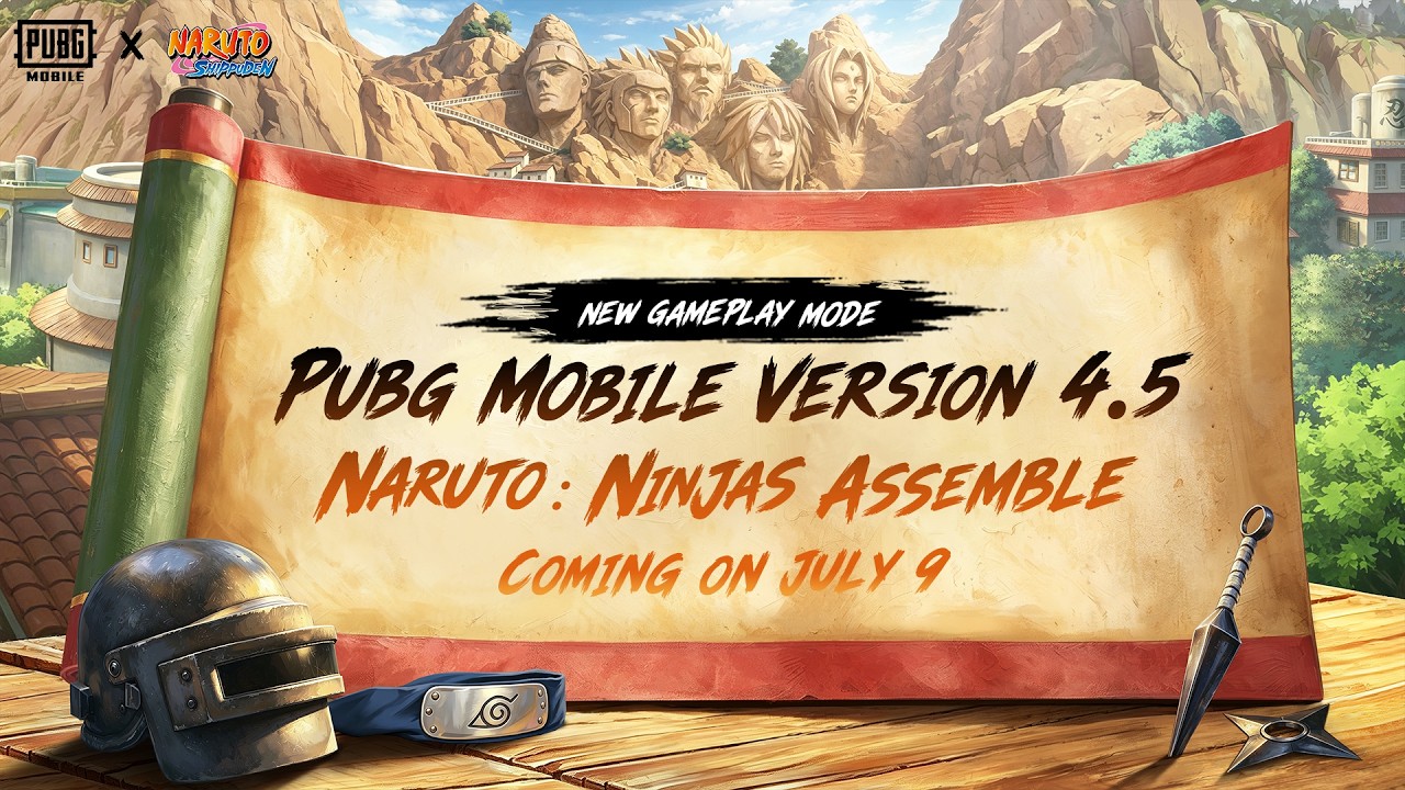 Naruto Shippuden | Обзор геймплея | Официальный PUBG MOBILE Пакистан