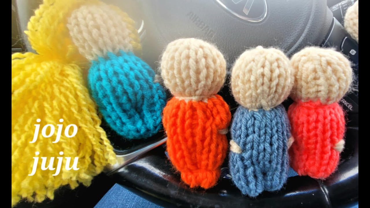 how to make a comfort doll | KNITTING MACHINE