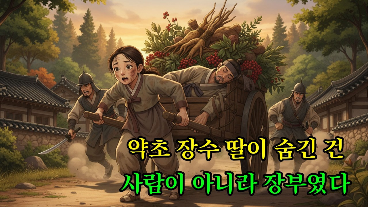버려진 줄 알았던 장부, 약초 캐던 아이 손에 걸렸다