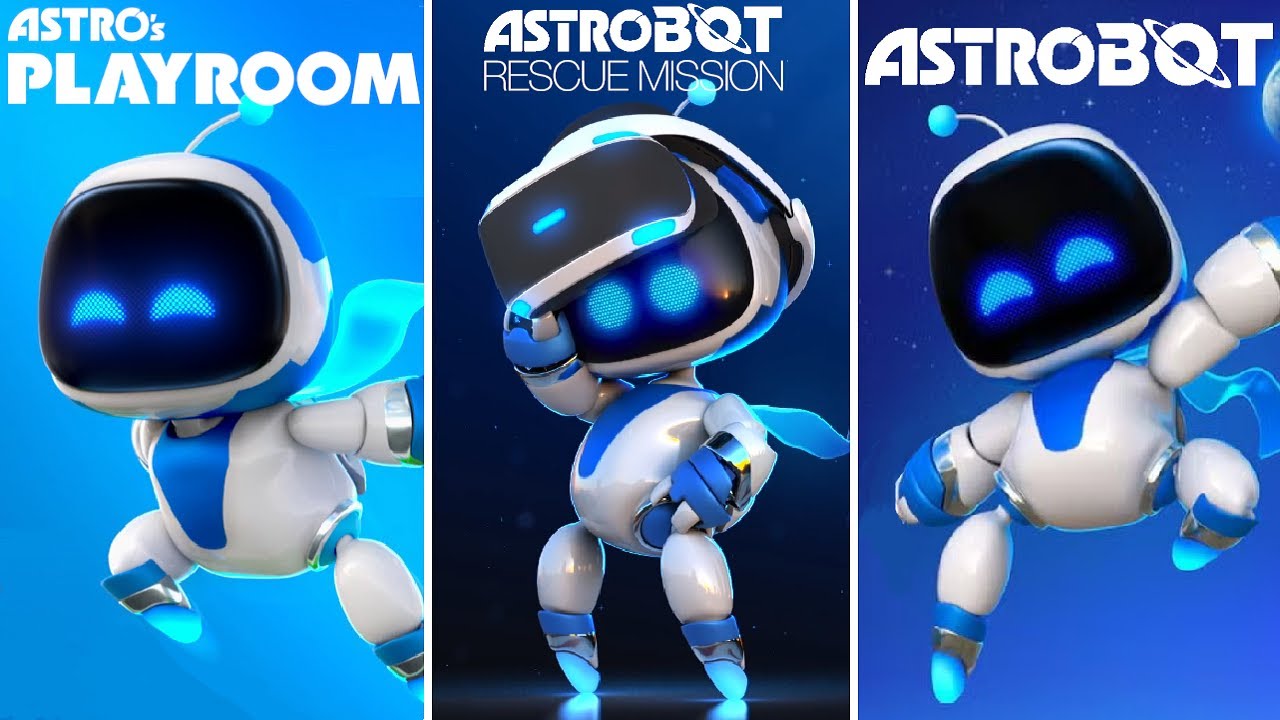 ASTRO BOT Trilogy - Full Game 300% Walkthrough