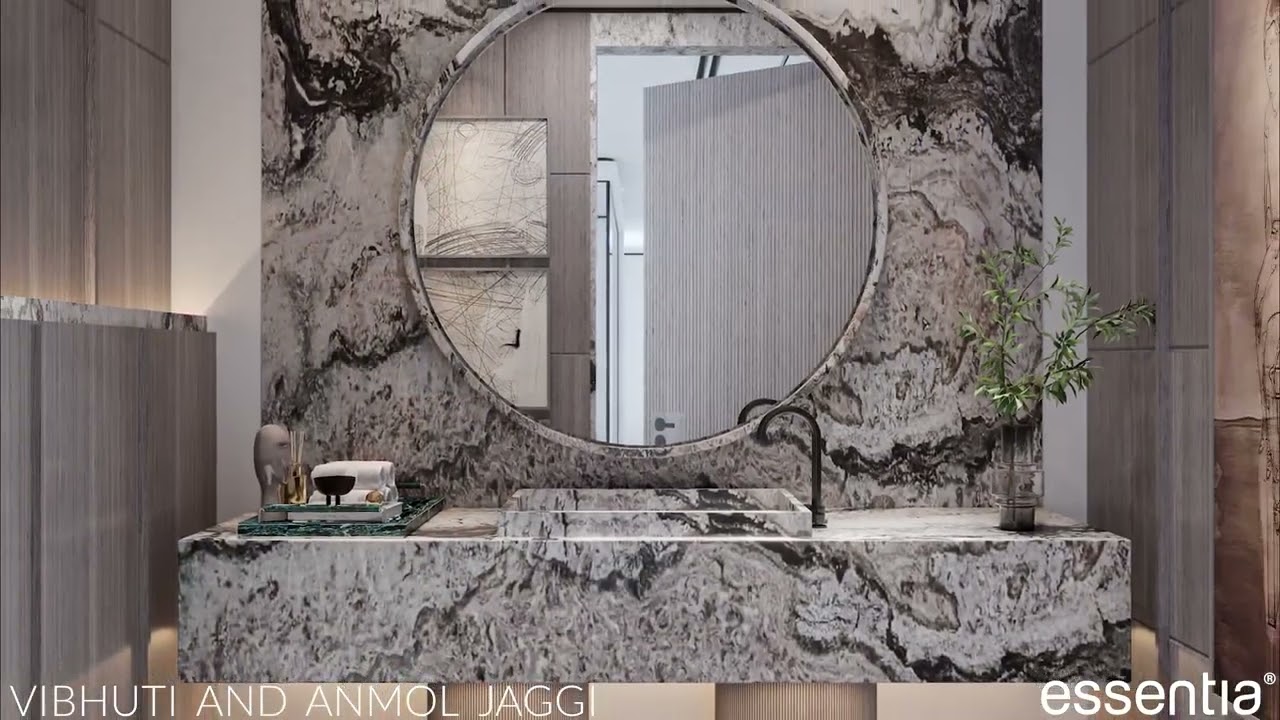 DLF MAGNOLIAS APARTMENT INTERIOR TOUR BY ESSENTIA ENVIRONMENTS