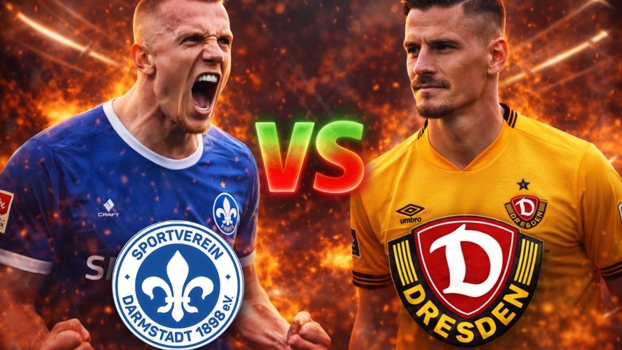 Revanche für das Pokal-Aus? Dynamo trifft auf Darmstadt! | 2. Bundesliga Vorschau