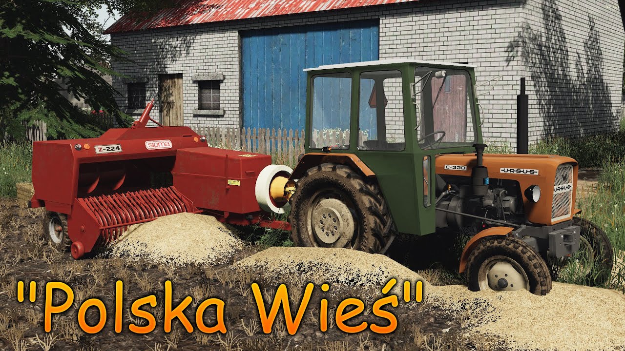 Prasowanie słomy 