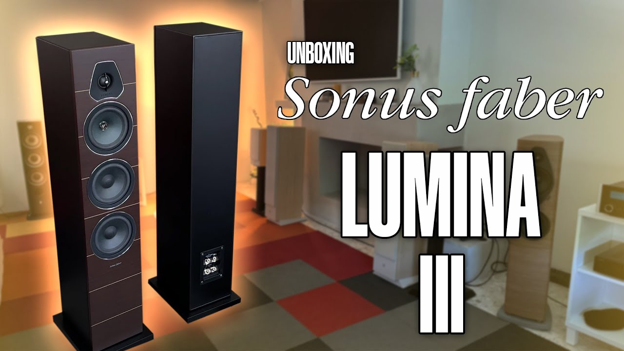 📦 Unboxing Sonus Faber Lumina III 🎻 | Elegancia con sonido HiFi 🔊✨