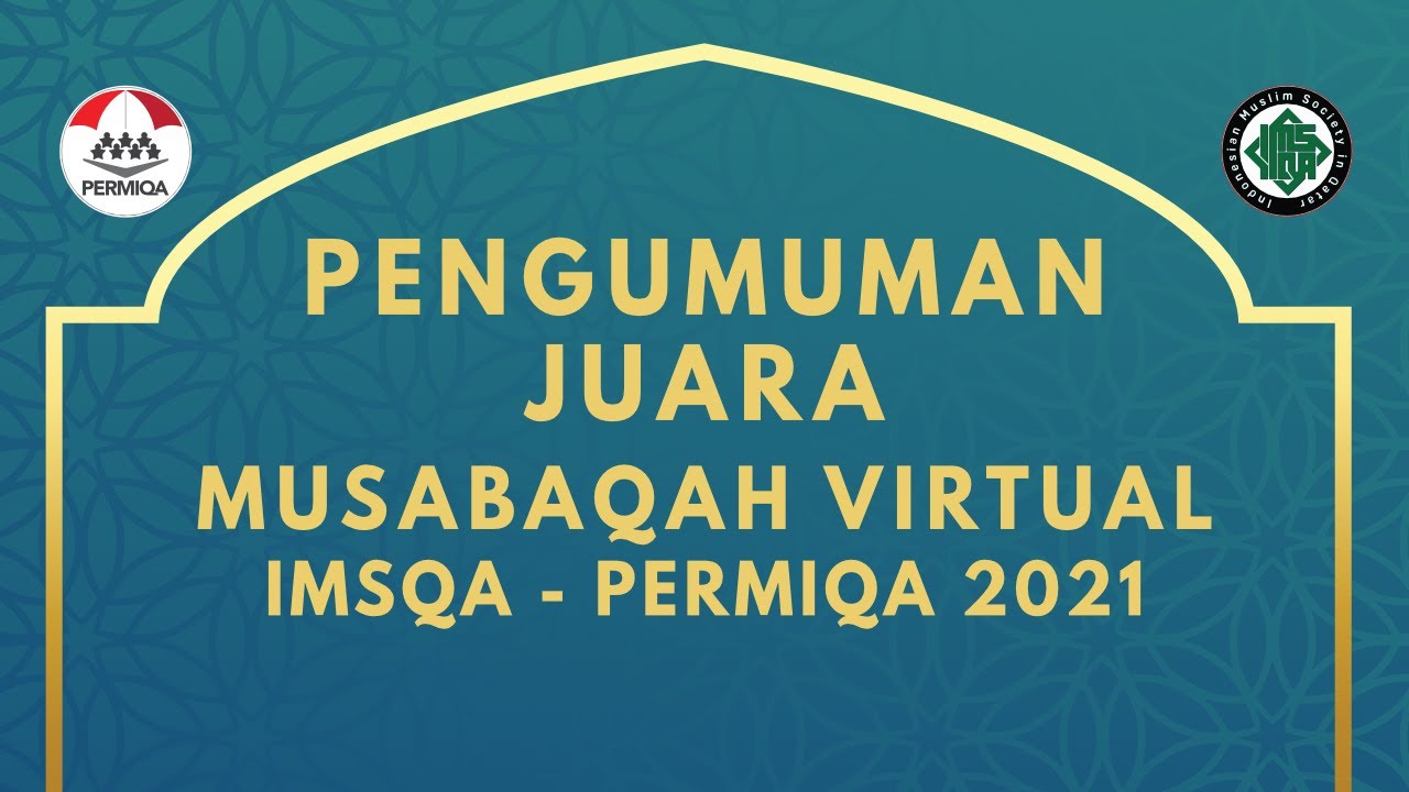 MuVi-IMSQA : PENGUMUMAM JUARA
