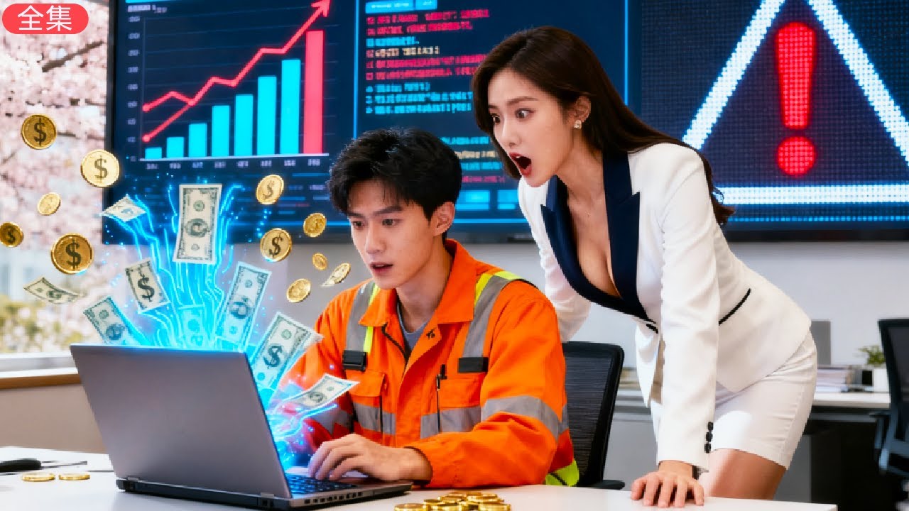 銀行がハッカーに襲われたが、通りすがりの清掃員の青年が一瞬で兆円規模の危機を解決！美人CEOは彼に恋をした！
