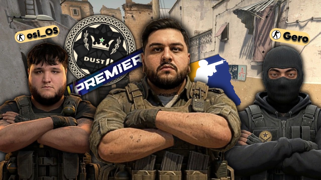 VIKINGO CARREANDO EN DUST 2 PREMIER COUNTER STRIKE 2