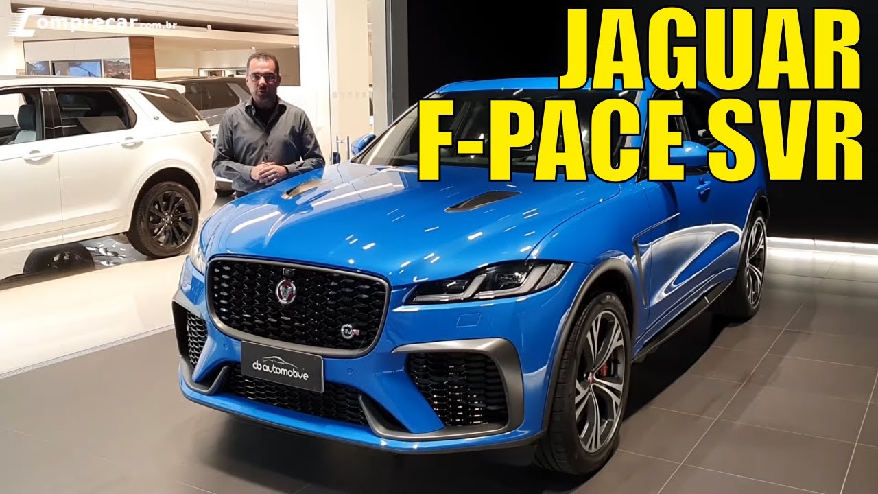 Avaliação: Jaguar F-Pace SVR - SUV esportivo com motor V8 de 550 cv