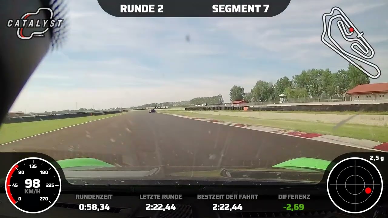 Tazio Nuvolari Italy - Onboard POV 2:18:51 Laptime Porsche GT3RS - Fastlap - new Layout 5.3km