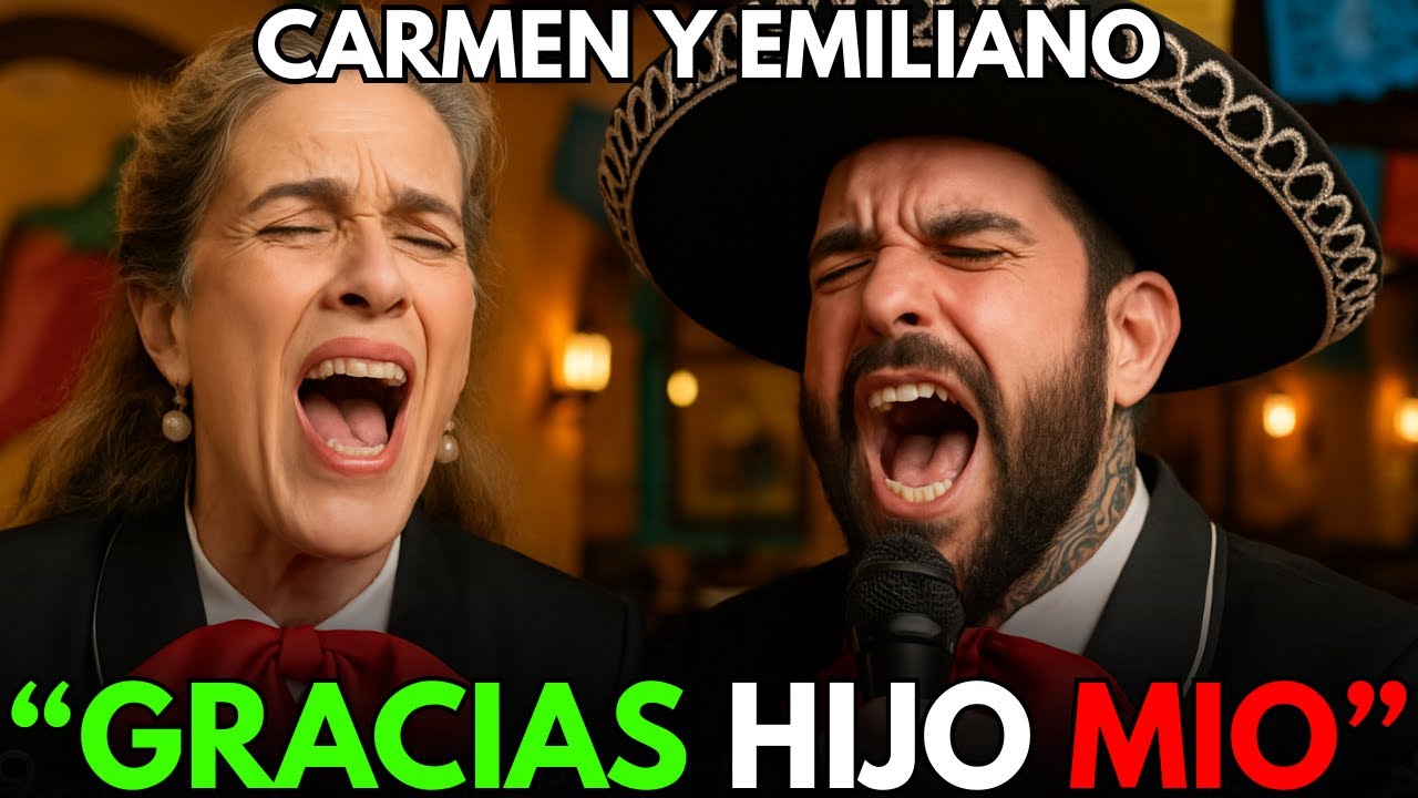 CARMEN TREVIÑO Y EMILIANO AGUILAR SORPRENDEN CON EMOTIVA RANCHERA 